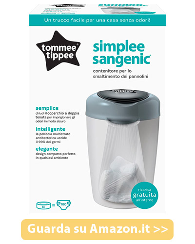 vendita online mangiapannolino Tommee Tippee Sangenic Simplee