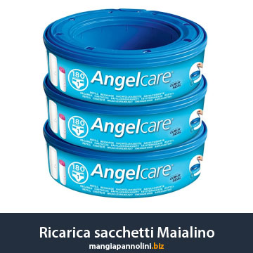 Angelcare sacchetti ricarica Maialino Foppapedretti