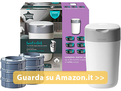 Ricariche Per Mangiapannolini Weemoms - Compatibili Con Tommee Tippee, Foppapedretti, Litter Locker - Confezione Da 3, 7 Strati, Fino A 480 Pannolini Totali