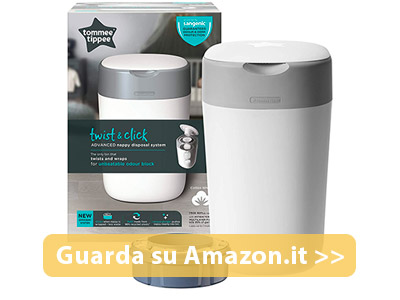 vendita online Tommee Tippee Sangenic Twist and Click solo cestino